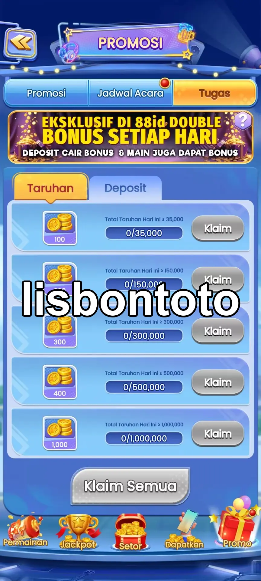 lisbontoto Masuk